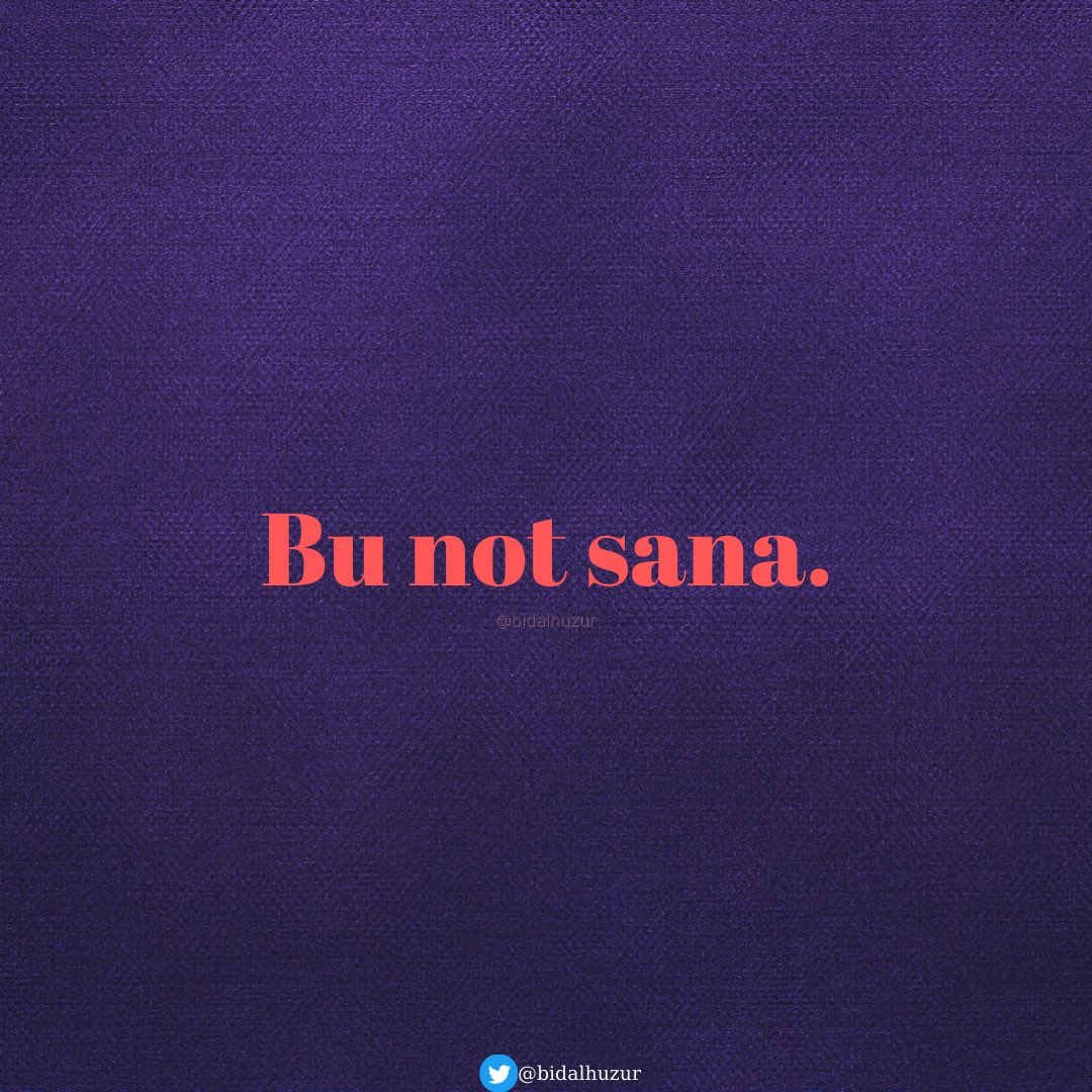 Sevgili kendim, tweet media