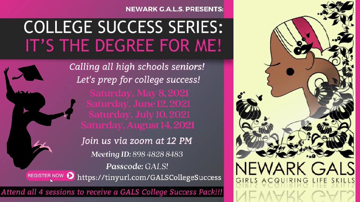 Congratulations College GALS on Announcing your decisions on yesterday! Now let’s get prepared!!! College 101! 

#ItsTheDegreeForMe