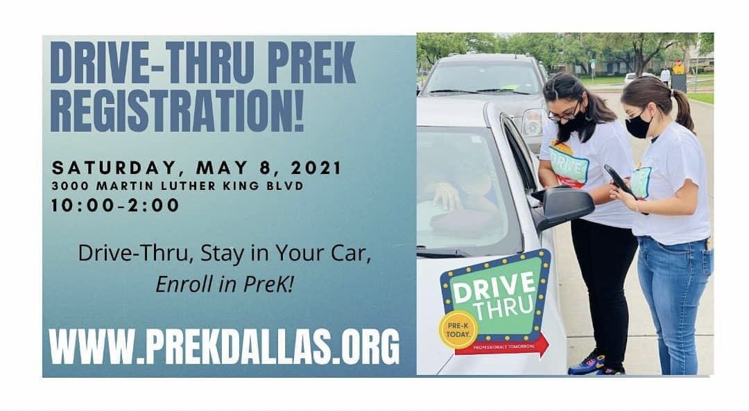 mapymol's tweet photo. Acompañanos este sábado 8 de Mayo y participa en un evento de registro de PreK desde la comodidad de tu auto!! Somos PreK Hoy! Pero Profesionales Mañana! 3000 Martin Luther Blvd, at Madison High School 10-2 #prekpartnerships @ICanReadDallas @DrElenaSHill https://t.co/03I3ALsBj7