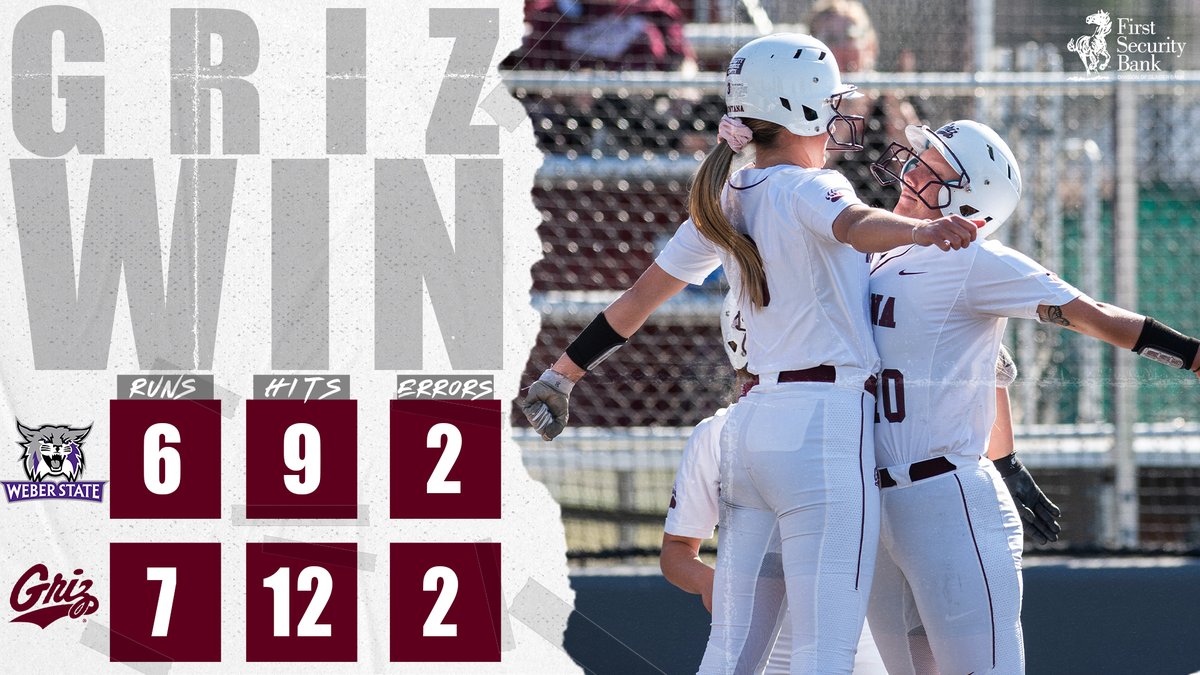 ANNA TOON WITH A WALK-OFF HIT TO SECURE THE WIN FOR THE GRIZ!

#GrizSB #GoGriz #BigSkySB