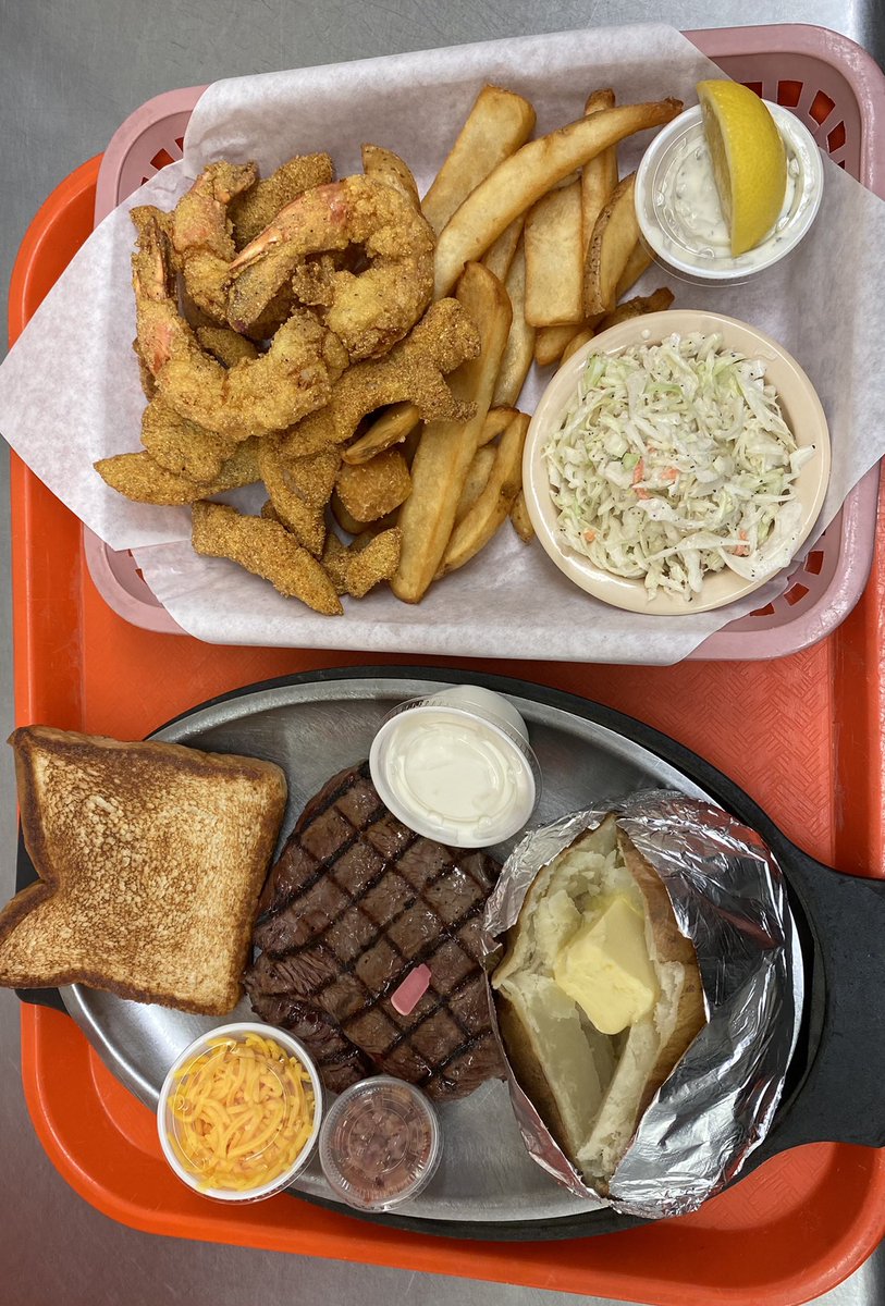 Come treat your Mom!  
Friday Special - 7 oz and 10 oz Sirloin
Saturday Special - 8 oz and 11 oz Ribeye