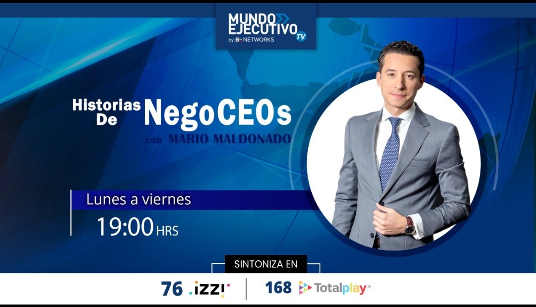 Hoy en @HNegoCEOs con <a href="/MarioMal/">Mario Maldonado</a>:

• <a href="/raymundotenorio/">Raymundo Tenorio Aguilar</a>, Analista Económico: Cifras de inflación.
• Julio López, de <a href="/Luxelare/">Luxelare</a>: Tecnologías para el agro.
• <a href="/edsonhdz/">Edson Sports Editor 💻 🎙 🏀🏎️🥊🎾⚽🏈🎧🎬 🎮</a>: Fútbol y redes sociales.
19 hrs. canal 76 de IZZI y 168 Total Play.