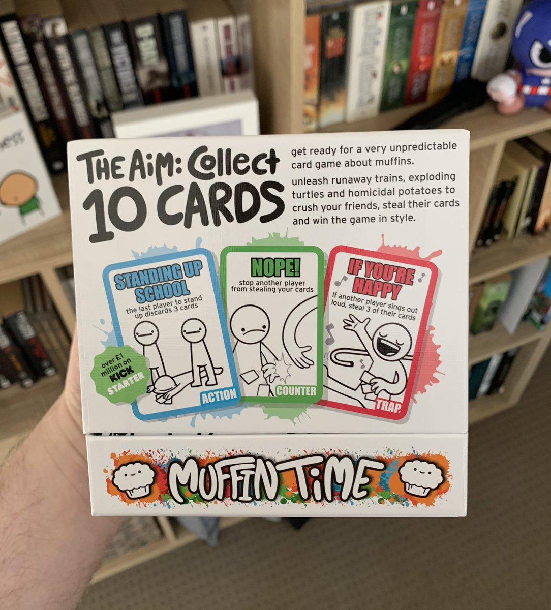 Timmeh1985's tweet image. Big thanks to VR Distribution for sending out this awesome little card game for me to play with friends.

Im a really big fan of clever games like this. Thanks once again. ☺️☺️