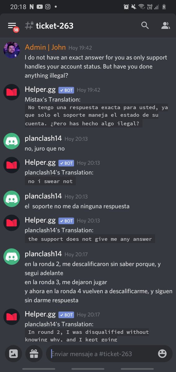 planclash14_'s tweet photo. Las unicas dos vias de comunicacion que tengo con gente del juego, y nadie puede ayudar. https://t.co/QLwg0cyDFa