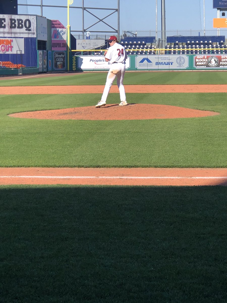 AOFBaseball's tweet photo. Sean Scanlon pitched a CG (5 Ks), while Jackson Wise (3-3), Aidan Schleer (3 RBI), Luke Lasarcina (1B, 2B, 2 RBI), Dave McCann (4 BB), Sean Desjardins (1-1, 4 BB), Ryan Kolodziejczyk, Gavin Greger, Christian Boudreau, and Scanlon did damage offensively.  DH tomorrow v DA home @12 https://t.co/JgmLpZwKFG