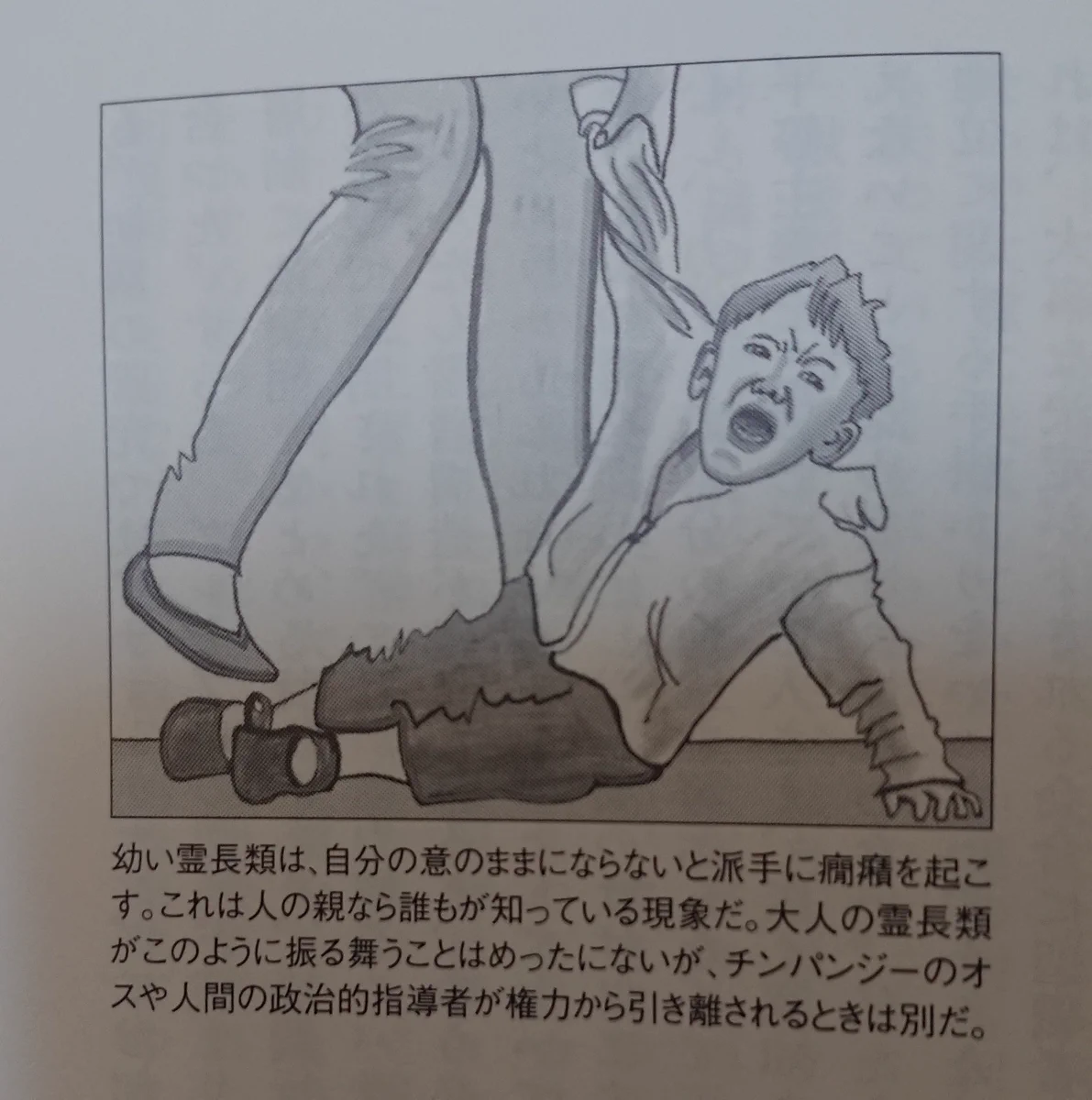 街で見かけたら思わず吹いてしまう？本の挿絵が「イヤイヤ期の幼児」と重なるｗｗ
