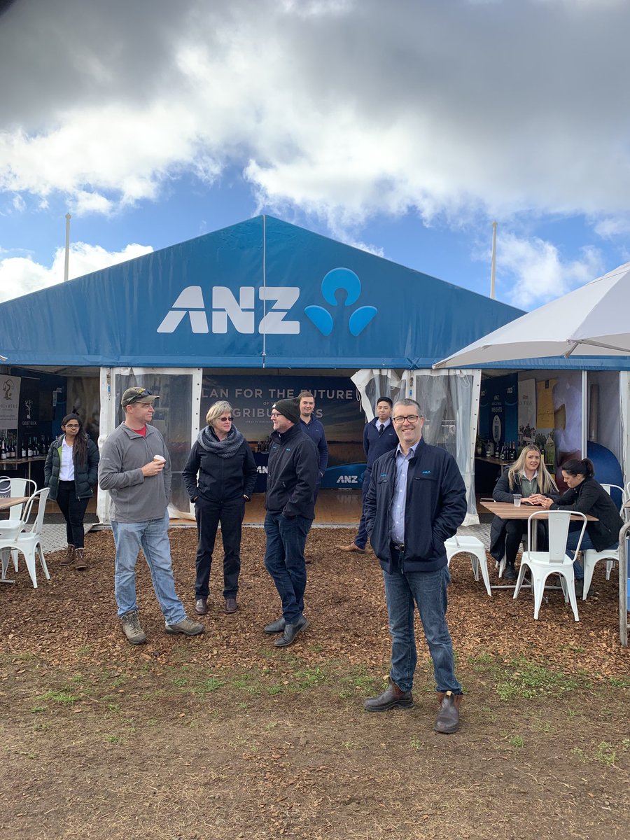 ⁦<a href="/ANZ_AU/">ANZ Australia</a>⁩ ⁦@AgfestTAS⁩ Day 4, located in Fourth Ave, come and enter the competition to win wine, wine and 🍷 😊😊also talk banking as well👍