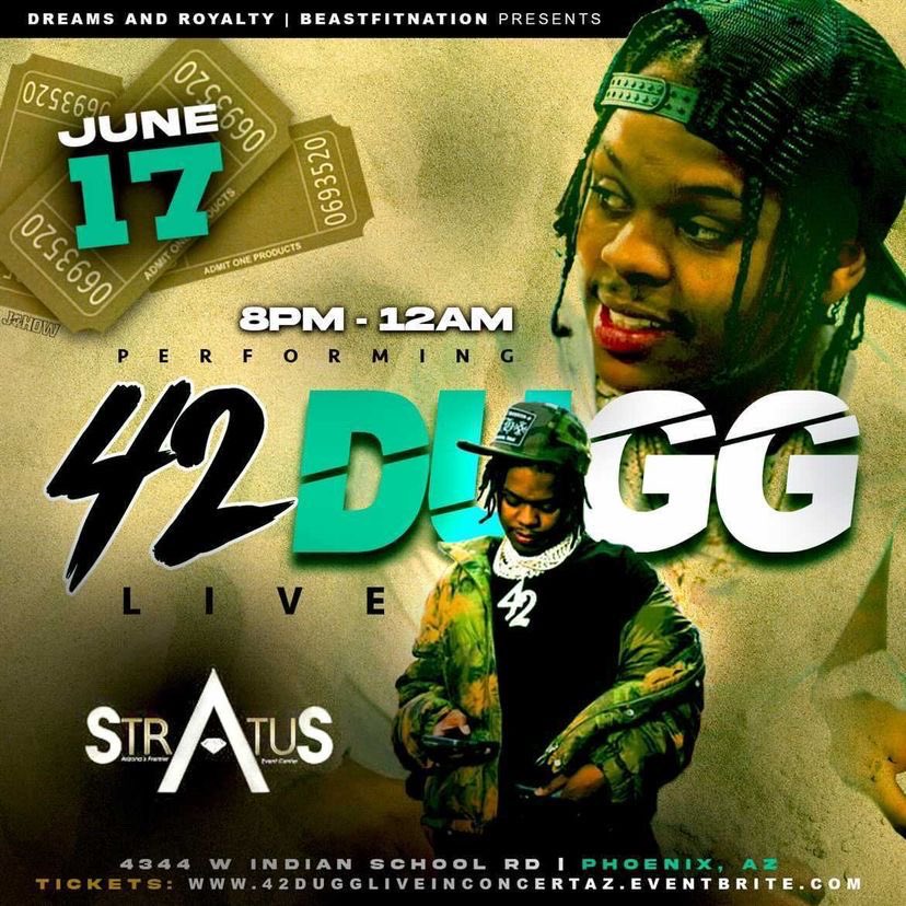 PartysPhoenix's tweet image. June 17th mark your calendars 📍42duggliveinconcertaz.eventbrite.com