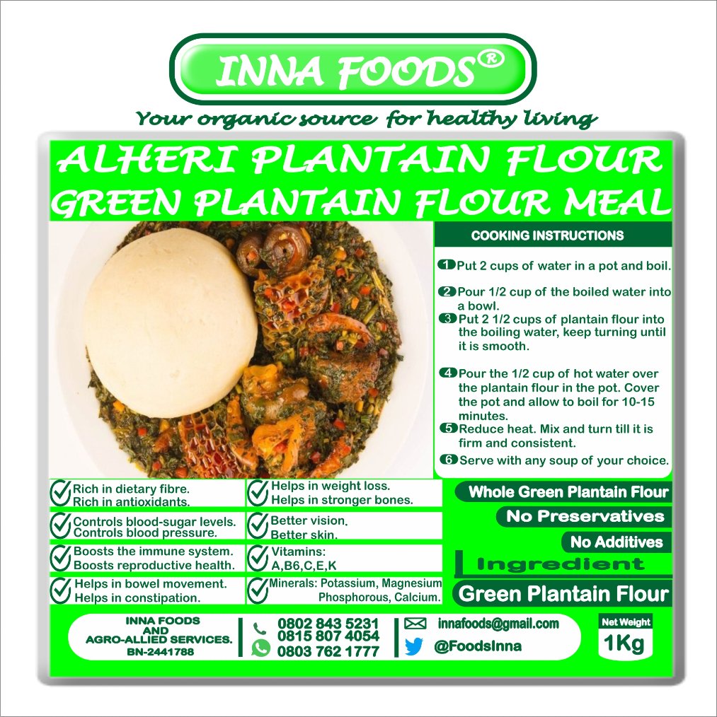 INNA FOODS...your organic source for healthy living.