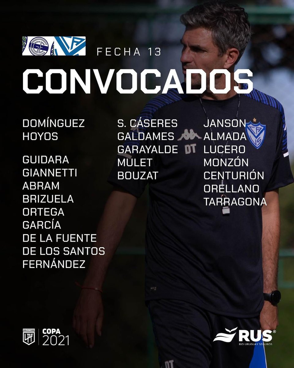 DiarioInfovelez's tweet photo. COPA DE LIGA | CONVOCADOS PARA ENFRENTAR A GIMNASIA

El técnico Fortinero Mauricio #Pellegrino dió la lista de jugadores convocados para el encuentro ante Gimnasia por Copa de Liga del sábado a las 15:30 horas

#velez #gimnasiavelez velez #copadelaliga #soyfortin #juegavelez https://t.co/kcve1xLAYi