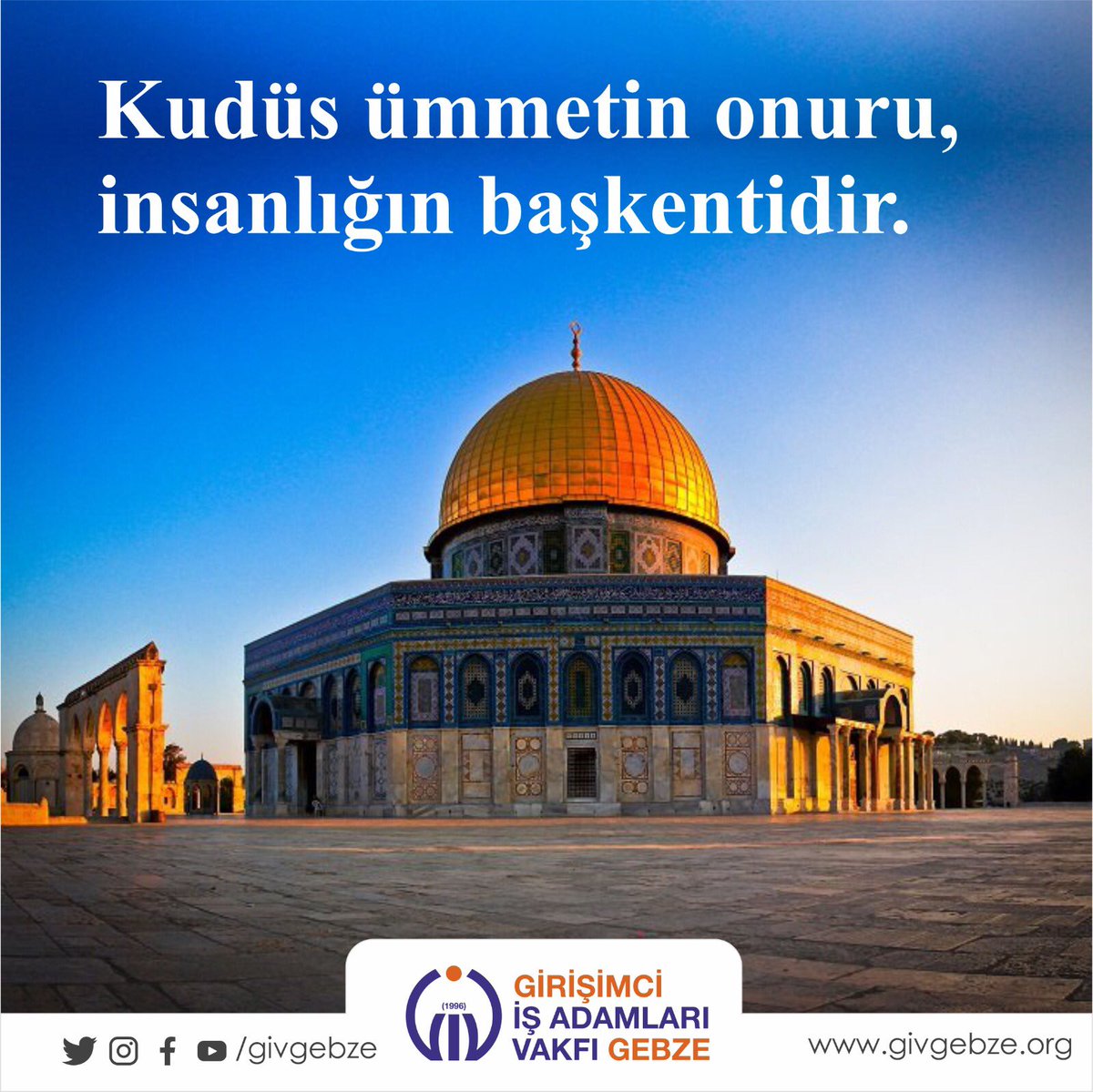 GivGebze's tweet photo. Mübarek Ramazan günü işgalci ve katil İsrail yine  ilk Kıblemiz Mescid-i Aksa’ya saldırdı. İsrailin saldırılarını kınıyor ve lanetliyoruz. @givorgtr @tgbulusmasi @GivKonya @AdanaGiv @Genc_Giv @konyagencgiv @MescidiAksa https://t.co/we3LkEB11u