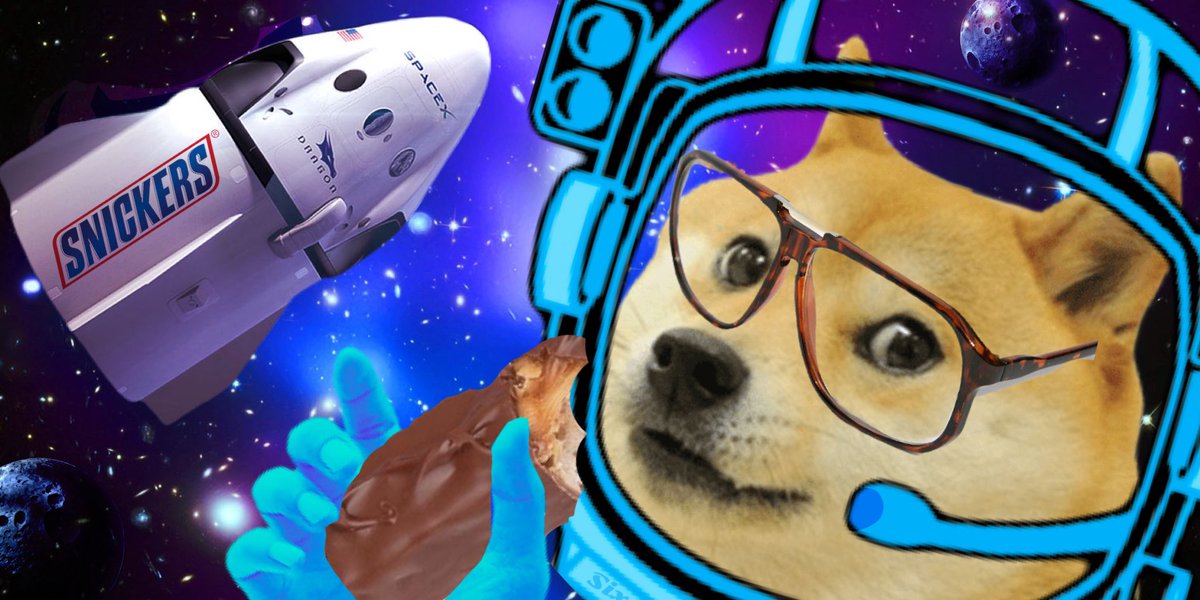 Doge6tomars's tweet photo. @SNICKERS @SNICKERS
I voted for original snickers. No foul on the almonds, Iโm just nutty enough...
#dogesnickers #doge #dogecoin https://t.co/0SoAa7ctKO