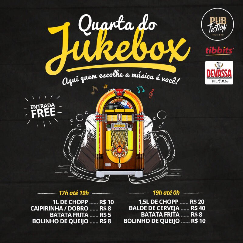 Eiiiii <a href="/juliette/">Juliette</a> reabra o Pub Fiction!!!