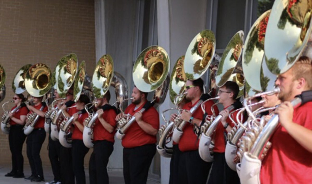 UNLTubas's tweet photo. Happy International Tuba Day from the Big Horned Boys!! https://t.co/BWWFl9CCbM