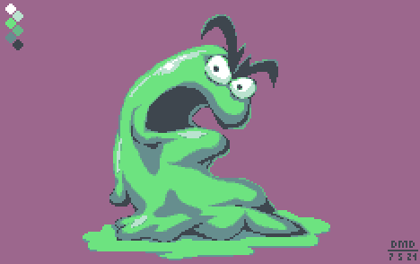 DangerDMD's tweet photo. The Blob

#clayfighter #pixelart #ドット絵 https://t.co/2kih6cLeTK