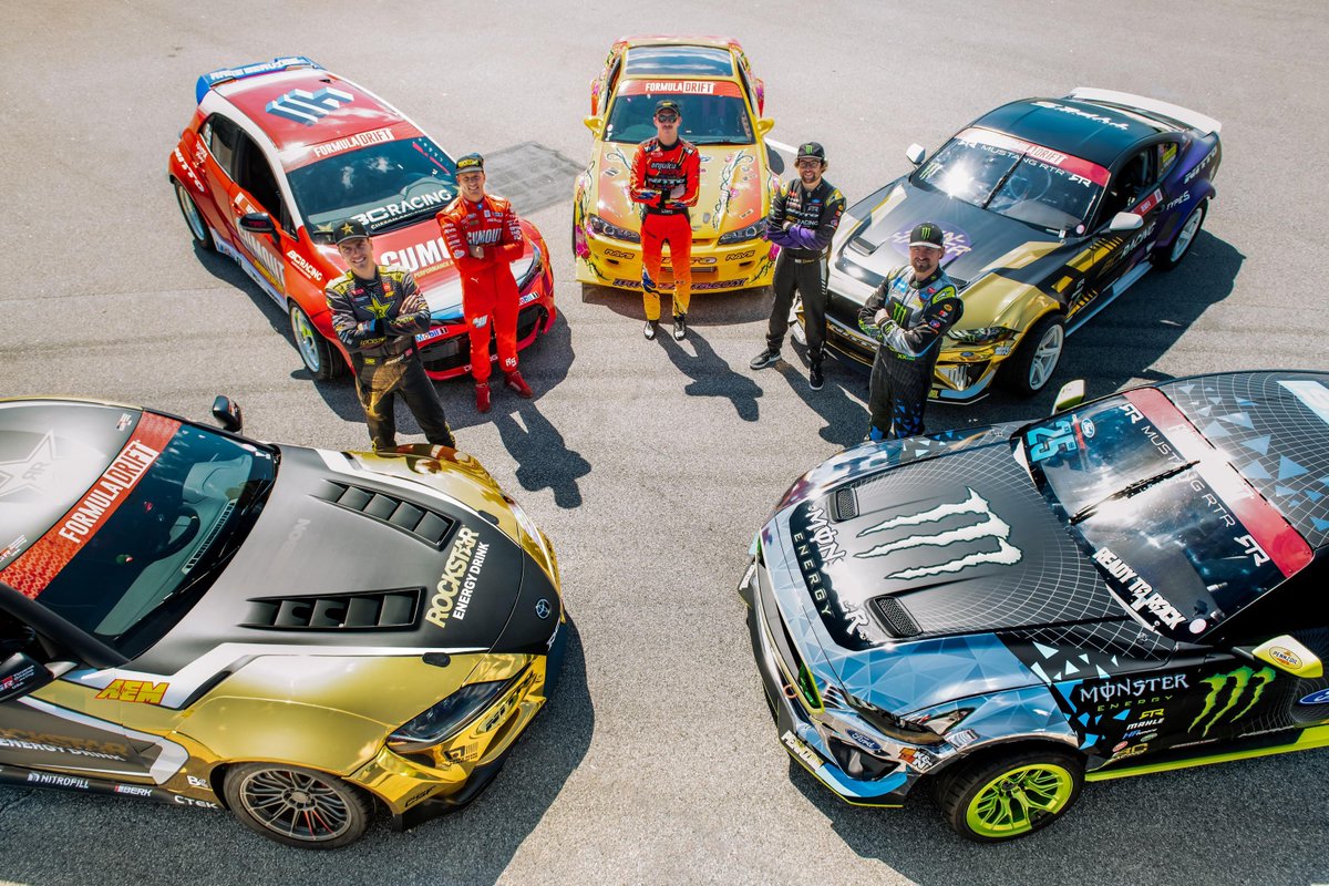NittoTire's tweet photo. Let the season begin! 🔥  #TeamNitto @RyanTuerck @FredricAasbo @VaughnGittinJr @ChelseaDeNofa @Adam_Lz https://t.co/FqGRV84iZt