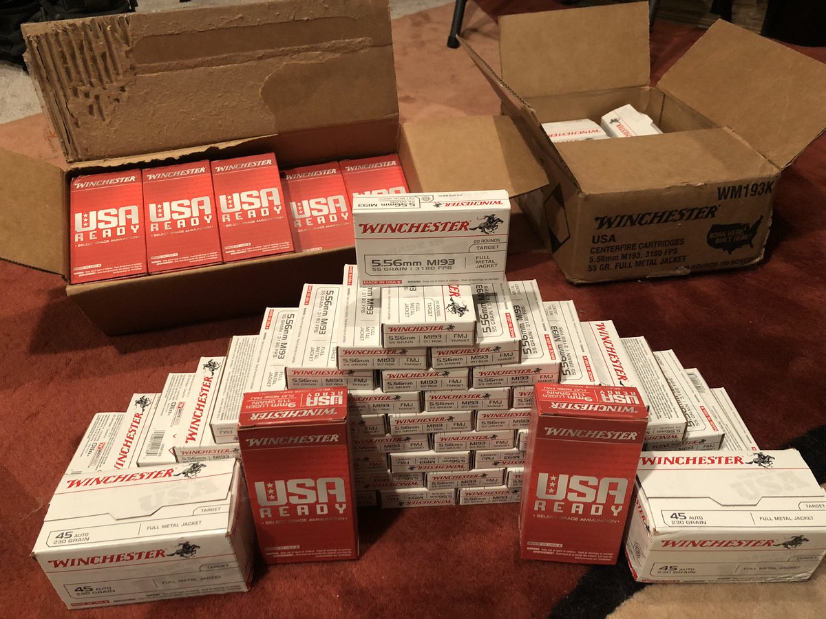 Tomorrow is going to be a good day at the range😈 <a href="/winchester/">Winchester Ammunition</a>