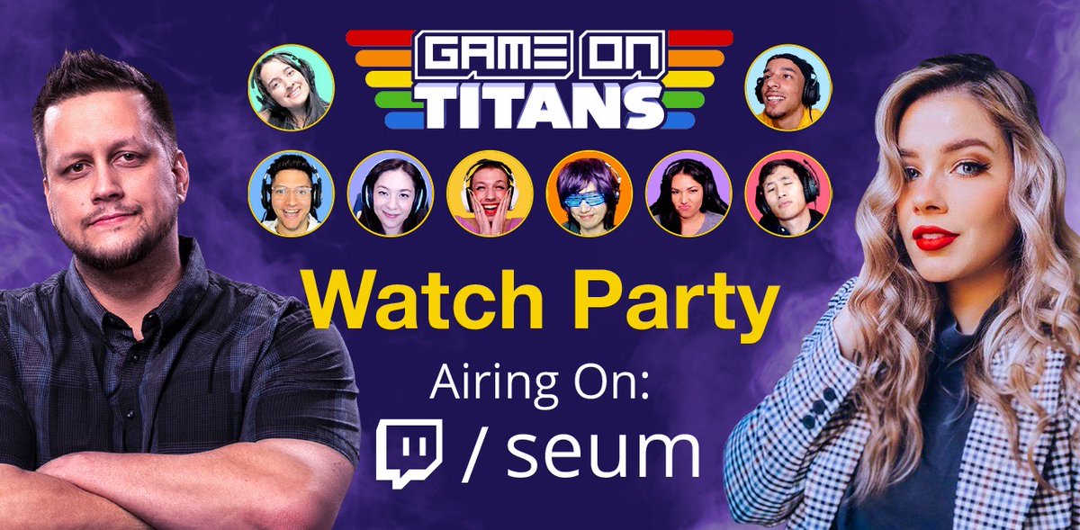 GameOn_Amazon's tweet image. Who’s going to take home the $25,000 grand prize? Catch the season finale of GameOn Titans with Powerbang, Seum, and some special guests! #GameOnTitans #pubgmobile @PowerbangGaming @JustSeum @PUBGMOBILE 

Airs May 12th @ 5pm PST on Twitch.tv/seum