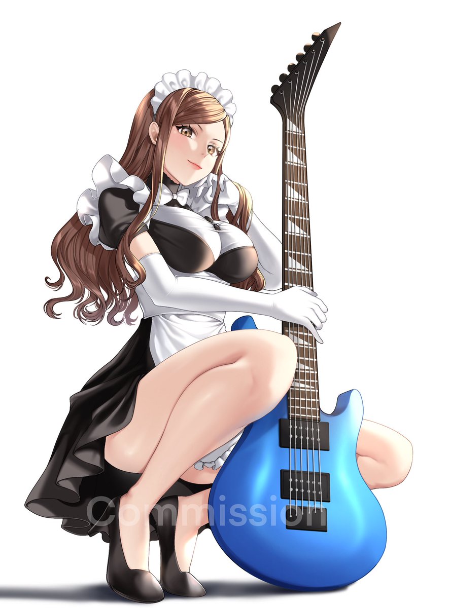 potetos7's tweet photo. 🎸
.
Commissioned by @jiaodaistudios https://t.co/UOuokrp6Qn