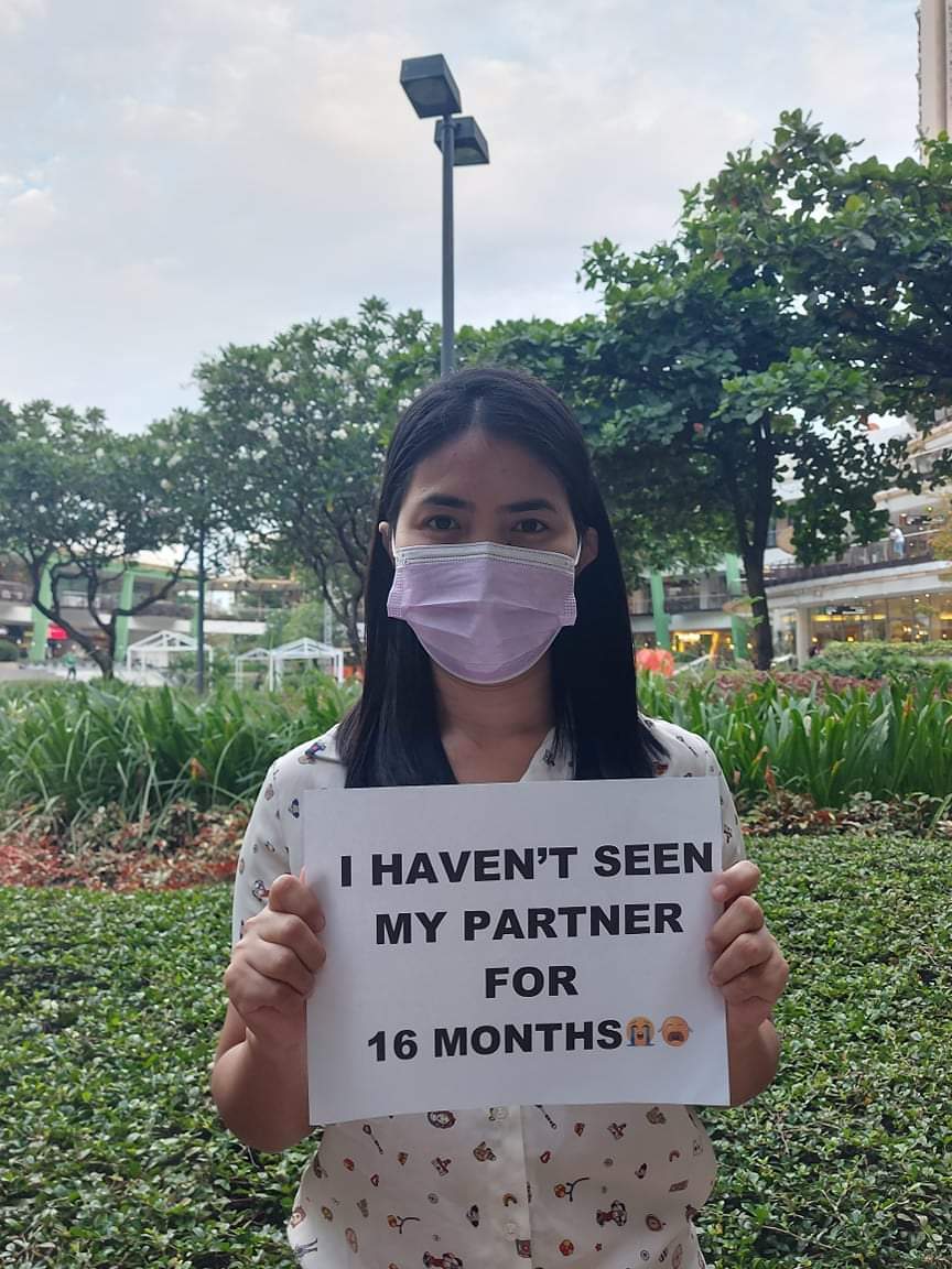 burnahbabzzz's tweet photo. Forced to be apart from my partner due to border restrictions. After over a year, the government still has no plans of allowing us entry.
#exemptpmv300 #protest4partners #LoveIsNotTourism #16monthsapart
@JulianHillMP @NickMcKim @ScottMorrisonMP @AlexHawkeMP @AusBorderForce https://t.co/y9xSFdMmCx