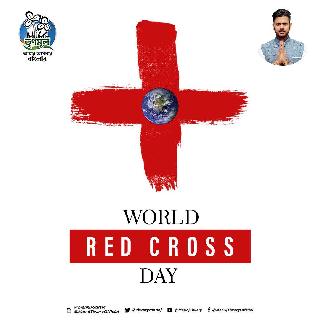 Today, on the occasion of #WorldRedCross day,I salute all the volunteers of the #RedCross  society and front line workers.
Their hard work and sacrifice will one day heal the world from this pandemic.
Let us hold each other's hands for the sake of humanity in this difficult time.