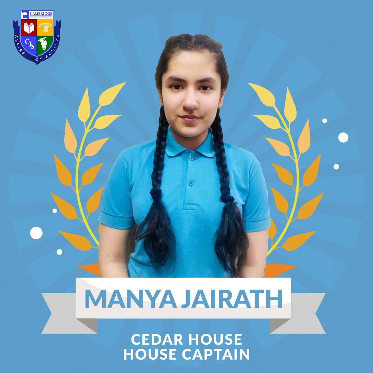 cambridgecoed's tweet photo. In keeping with its tradition of instilling leadership skills and democratic values in the students, Cambridge International School (Co-Ed) held the most significant occasion of the year -‘Student Council Elections’ (2021-2022) on May 2, 2021. 
. 
Here are the elected candidates! https://t.co/pMbmvCCHGt
