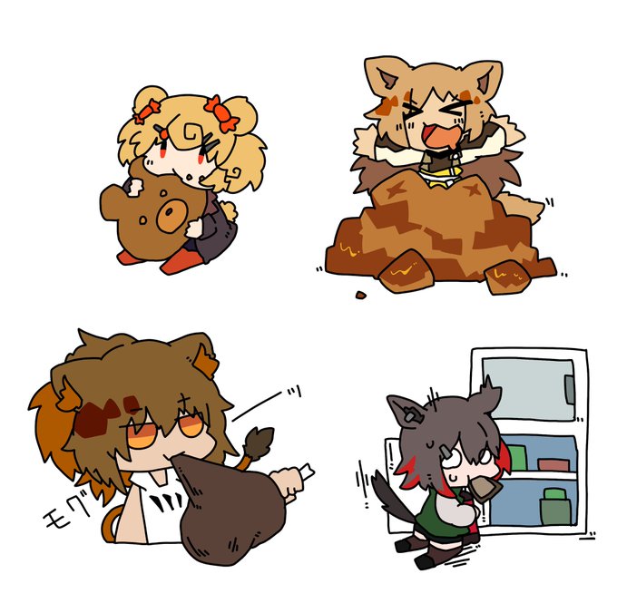 モグモグオペレーターズ🍚
#アークナイツ #明日方舟 
