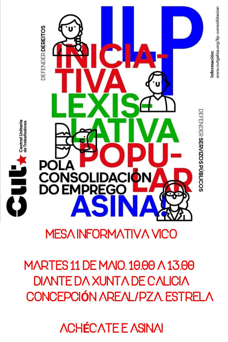 cutensino's tweet photo. #ilpconsolidacion #cutgaliza #vigo #fraudedelei #abusodetemporalidade #fixeza #precariasenloita @CUTGaliza @FeijooGalicia @Xunta @ConvocatoriasGz @cgalegoenloita @ASOCIATEM1 @Plategal1 @RosaQuintanaMar @conselleriaCIM @uvigo https://t.co/93sPCxeMmq