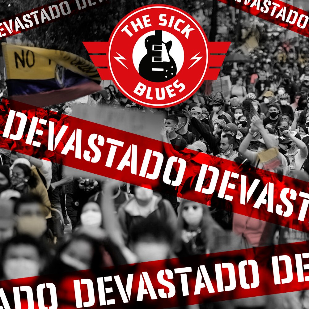 thesickblues's tweet photo. Somos la voz de un pueblo que pide a gritos un cambio, #ElMundoArde mientras nuestros gobernantes mienten y destruyen.
Muy pronto nuestro próximo single #Devastado, no se lo pierdan. 🔥💀✊🏻 🇨🇴 #FuerzaColombia https://t.co/yvzOLA5lhC