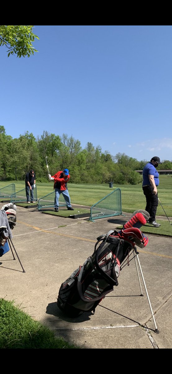 GreatParksGolf's tweet photo. It was great to see all our friends from @SOHamCo for today’s training at #meadowlinks. Athletes and partners are ready to go for this years golf season! #sopga https://t.co/wub5HnFOEs