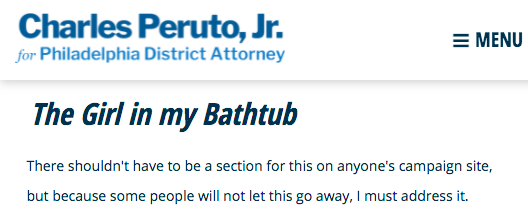 From the website of the Republican candidate for Philadelphia District Attorney