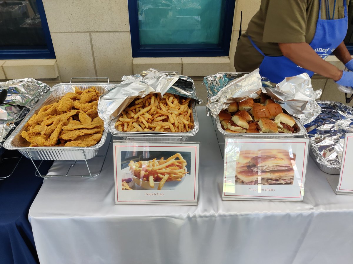 MiddleCurry's tweet photo. The KC A-Team had a blast celebrating our wonderful teachers all week. Catered lunch all week, gift cards and virtual work days were just a few ways we let our teachers know they are appreciated. They are the true champions of Eagle Nation. @TheModel_8 @dallasschools  @AIM2_0 https://t.co/KYZEbYQcTL