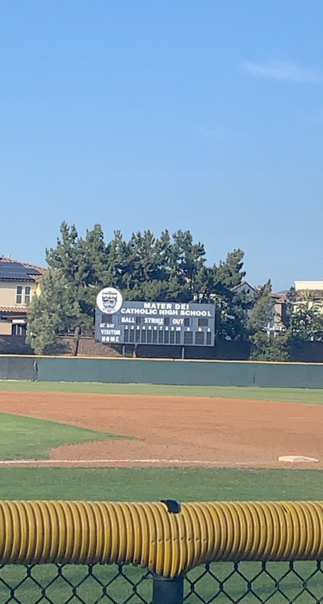 Great game vs Mater Dei. 5IP. 8Ks. 2 walks. 0 runs. 71 pitches. No hits allowed and also had 4 stolen bases.  @RobAguirre3 @MattFlorer @CoachUngricht @coach_oliveira @UADaveLawn @NateYeskie @UACoachJ @mattharvey_32 @TheSilentCee @eastlake_bb