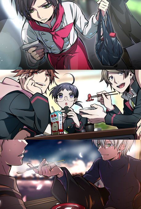 高生紳士さん企画の高生紳士さんお誕生日おめでとう動画に3枚ほどイラスト描かせて頂いております～めでてえ!😁 全体図は是非動画で
ようつべ→https://t.co/DllaqdEIaC
ニコ動→https://t.co/3khknMN4XW 