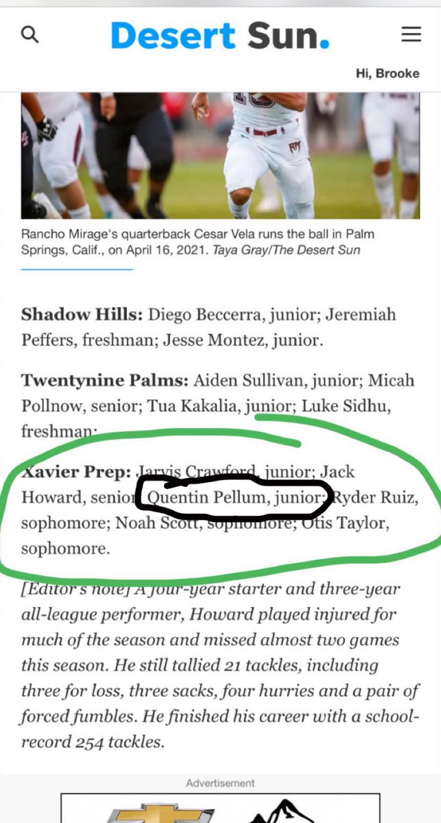 PellumQuentin's tweet image. Glad to say I received all team Defense after playing a 5 game season ending it off with with 43 tackles. Next year is going to be a show stay tuned🤝