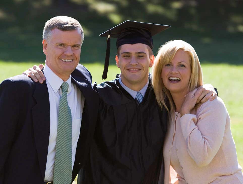 TheOnion's tweet image. Parents At Graduation Celebrate Child’s Last Accomplishment bit.ly/3balXrC