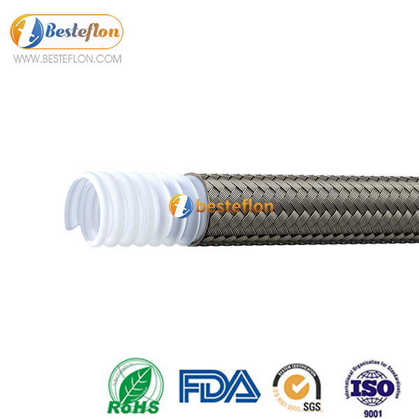 PtfeZx's tweet photo. Stainless Steel Convoluted Ptfe Hose 316 or 304 braid is seamless, low cross-section, crimped, withstanding extreme bending forfluid handling, chemical transfer, paint and semiconductor applications

The durable 316 Stainless Steel reinforcement   #Convo

https://t.co/IxG8Xo6SoE https://t.co/Mm9O0j9Qwm
