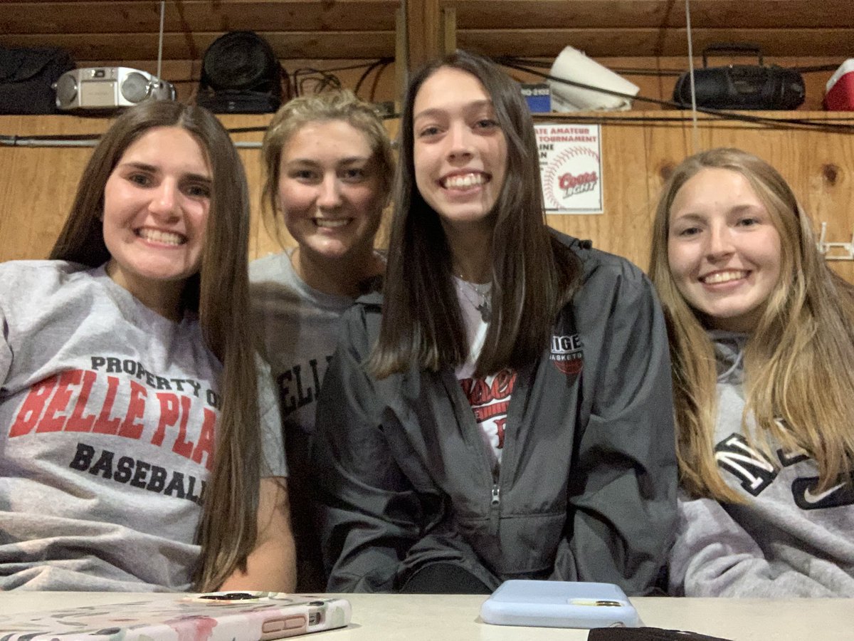 lor_john1's tweet photo. Thankfully I have some friends to keep me company in the press-box tonight! 🤩❤️ + Colin on the scoreboard @bptigertown https://t.co/HQoWzuM1tH