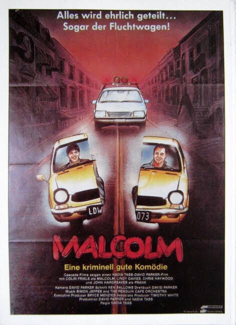 No.19 Malcolm - very sweet!! Digging John Hargreaves in all these movies - legend!