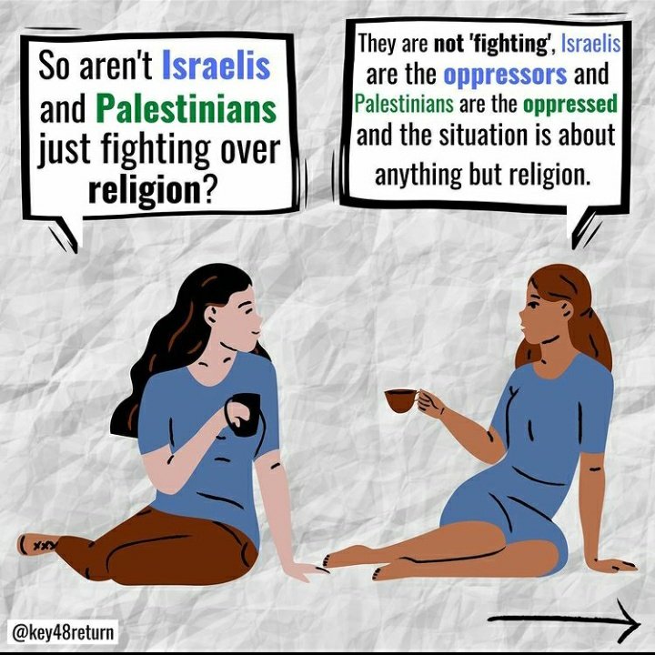 A SIMPLE EXPLANATION OF WHAT'S HAPPENING IN PALESTINE:
