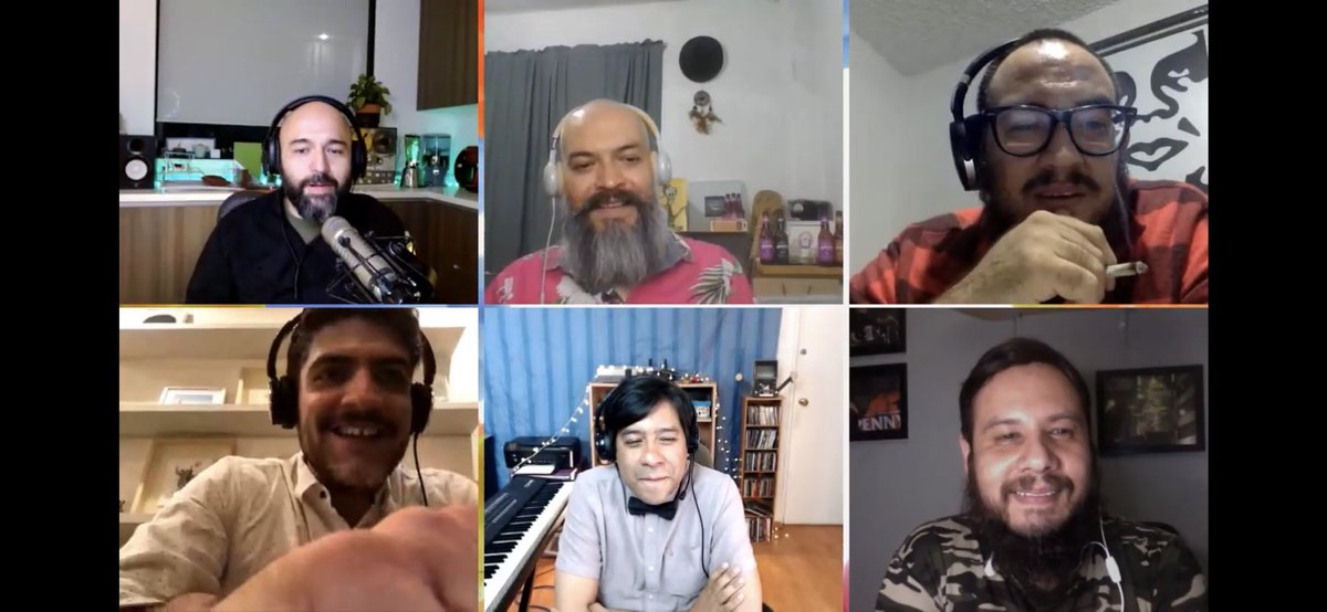 Miren nomás a estos viejos sabrosos 🤩, los <a href="/ThermoBand/">Thermo</a>: <a href="/IvanPrez/">Viejo Horrible</a> <a href="/Roycanedo/">Roy Cañedo</a> <a href="/colorveneno/">ＭＩＫＥＨＥＭ</a> <a href="/josemeyeribarra/">José Meyer Ibarra ☭</a> y el Kirby. ¡Gracias, <a href="/peezco/">Israel Perez</a>!

▶️ youtu.be/pvKsm9EMfso