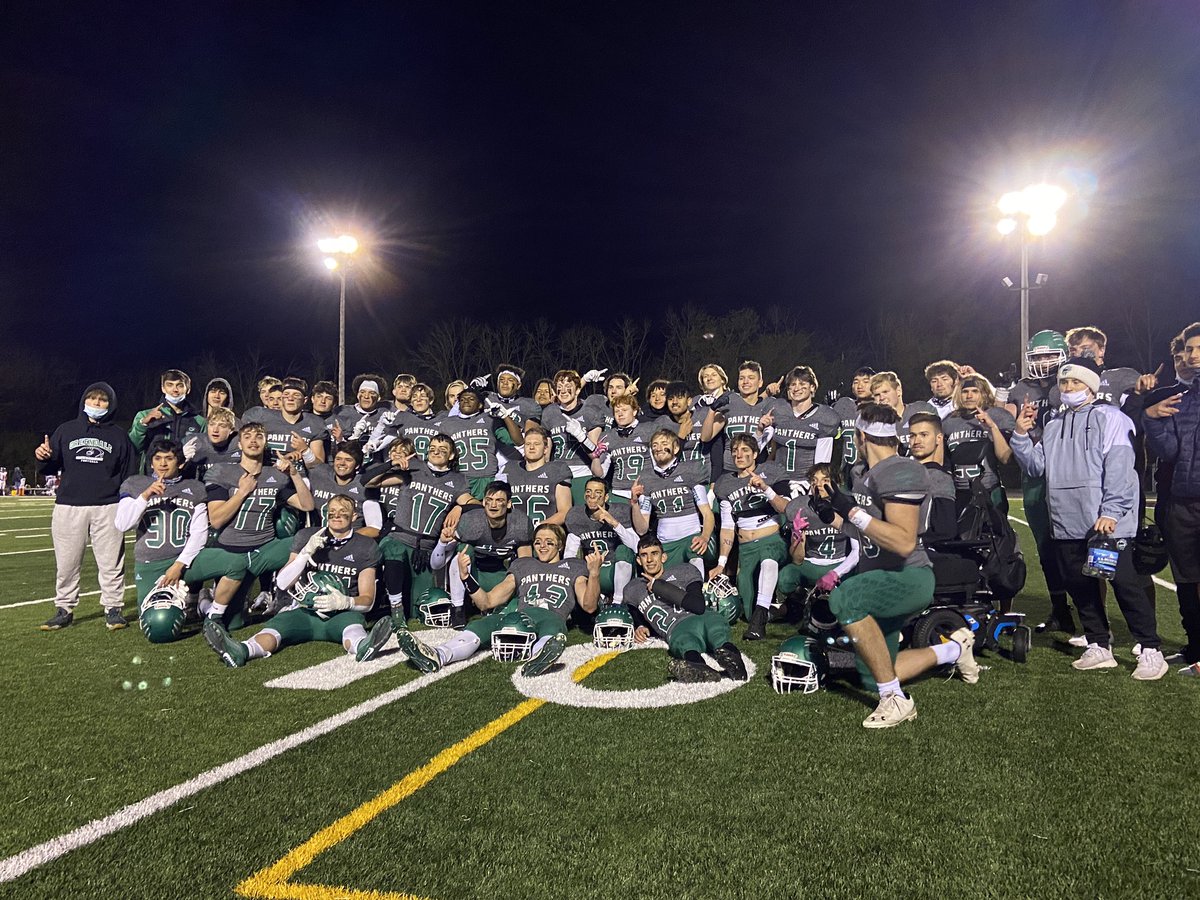 DanMolloyTV's tweet photo. The alternate high school football season wraps up across Wisconsin tonight. 

Congrats to the 7-0 Greendale Panthers on completing the program’s first undefeated season. #SpringState https://t.co/fII7FmVvBy