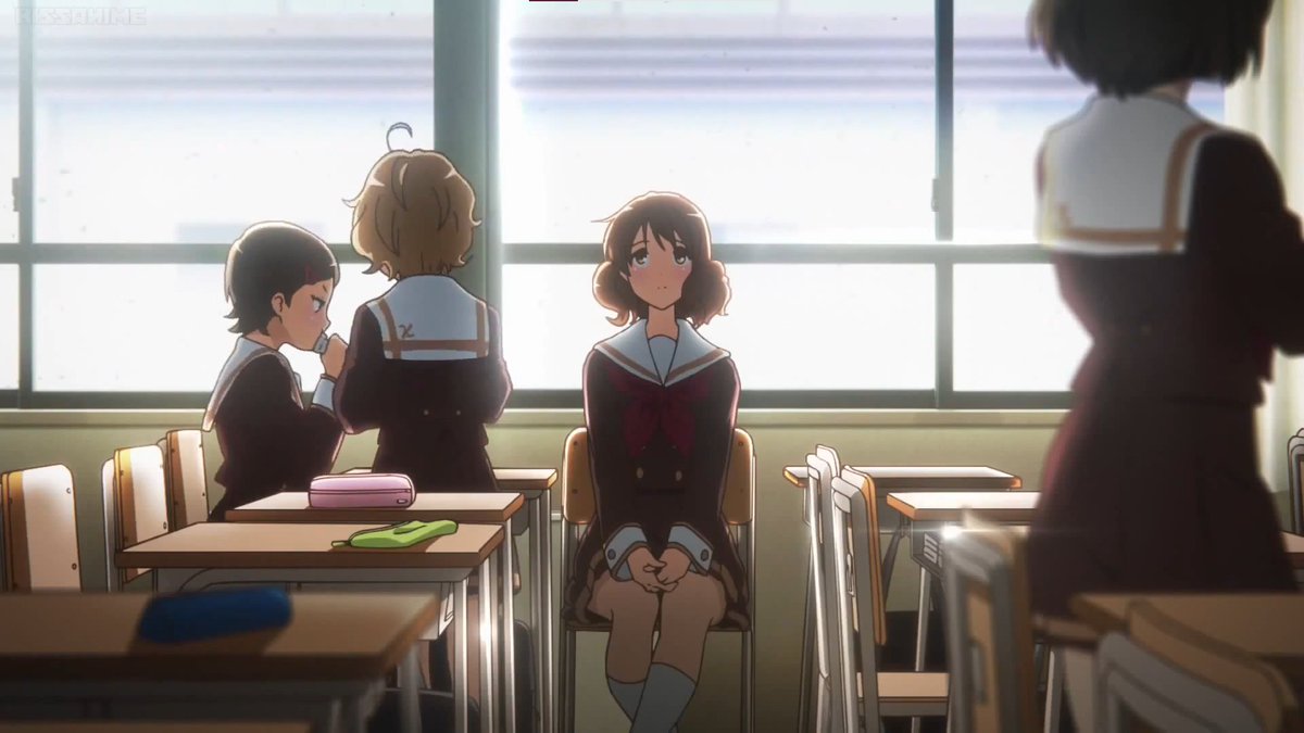 Yui brought up Midori. That came as a bit of a surprise, as I originally dropped Sound Euphonium! a few episodes in, large part because I felt Midori and Hazuki were static and largely uncompelling supporting characters to Kumiko.(To be clear, this is one of my fav shows now)