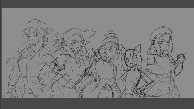 Now that everyone has shown their outfits here's a WIP 