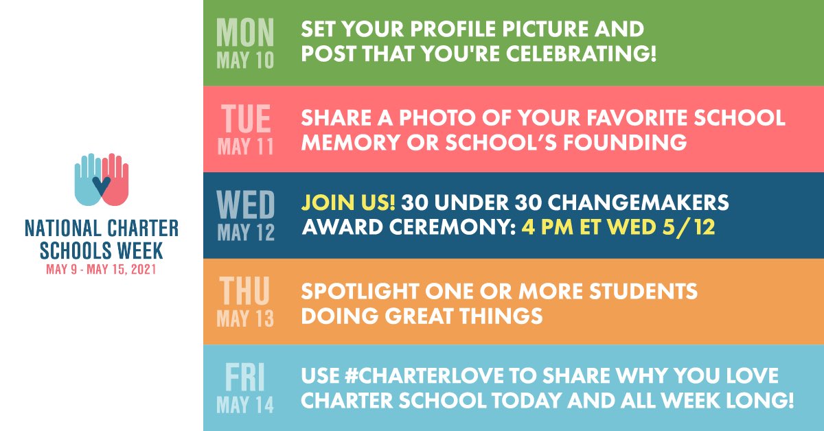 Ready for #Nationalcharterschoolsweek!