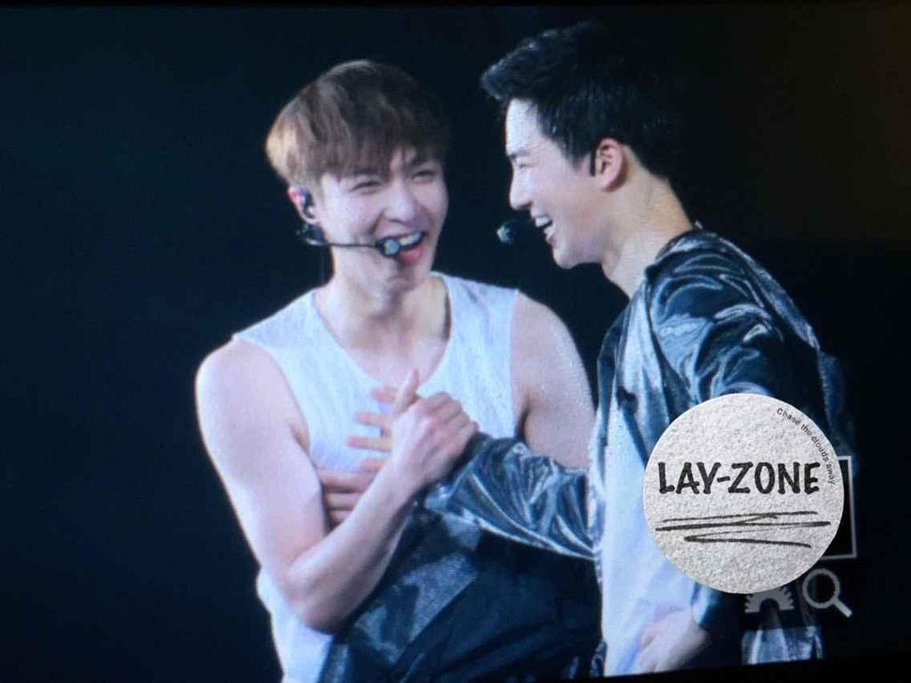 a thread of how yixing and junmyeon supported each other/ sulay moments over the years: