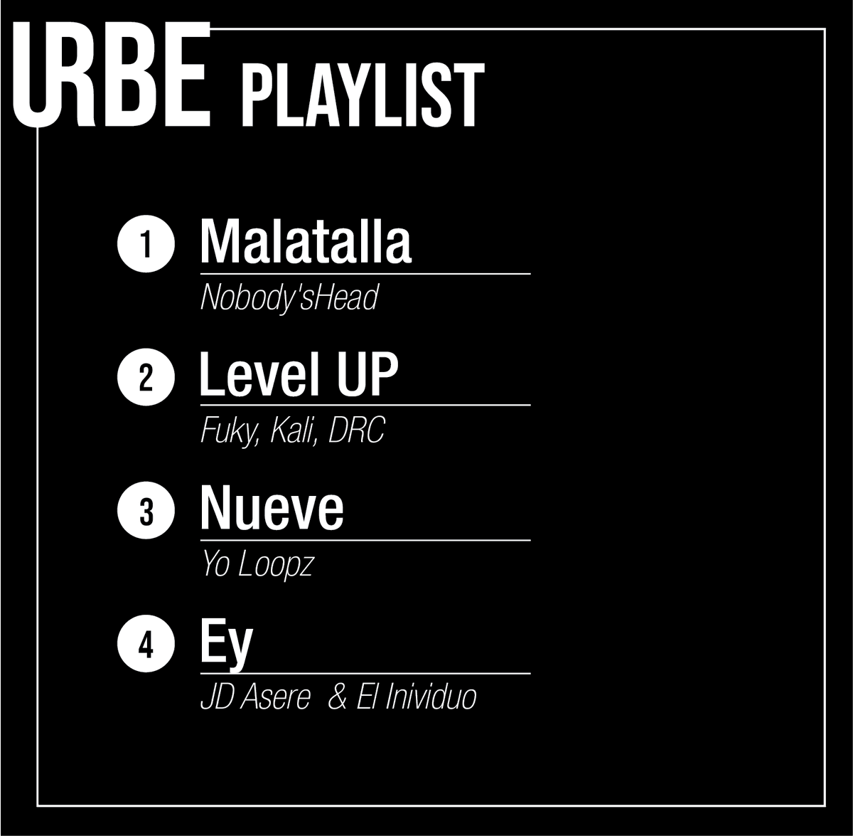 u_r_be's tweet photo. Desde nuestra perspectiva, hemos decidido realizar una selección con las mejores producciones de hip hop en Cuba.✊🎤🇨🇺

En esta ocasión, en colaboración con @Respeta_el_Flow presentamos los mejores temas de Abril. Con ustedes, la Playlist de U.R.B.E‼

👉https://t.co/cGPfOR0uaw https://t.co/EdWuhqhBYP