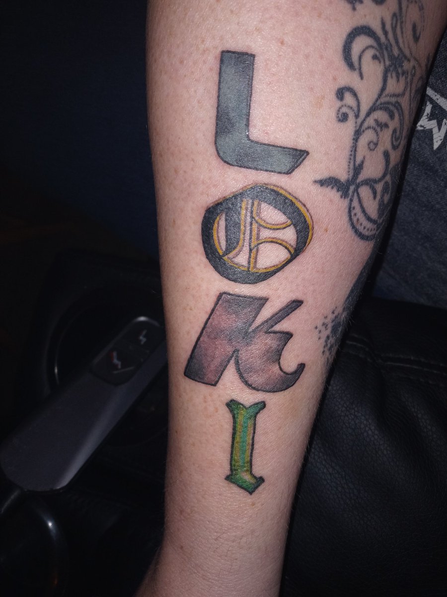 KJJohansen77's tweet photo. Super stoked for the Loki series. Had to get some new ink. @LokiOfficial @twhiddleston https://t.co/O6tUClPa4x