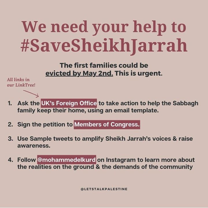 Read the this thread and links attacked and share the infos please. They need our help. Raising awareness, donating, letting others know count too  #SaveSheikhJarrah