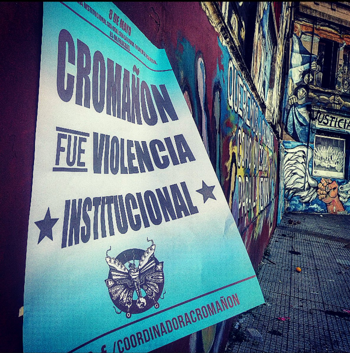Hoy 8 de Mayo se conmemora el Día Nacional de Lucha contra la Violencia Institucional. 

Si vos también pensás que #CromañonFueViolenciaInstitucional te invitamos a que nos acompañes con un RT. 

#CromañonNosPasoaTodxs